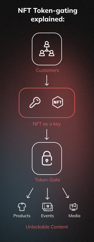 NFT Token Gating Explained How it Works  (mobile view)